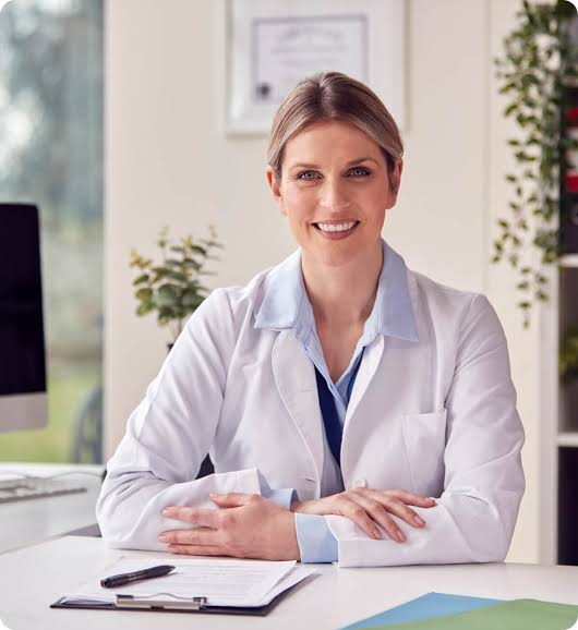 Physician and clinical team reviewing oversight documentation